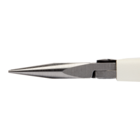 Load image into Gallery viewer, 7891 Lindstrom Snipe Nose Pliers with Synthetic Handle & Serrated Jaw 132 mm