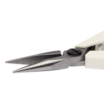 Load image into Gallery viewer, 7891 Lindstrom Snipe Nose Pliers with Synthetic Handle & Serrated Jaw 132 mm