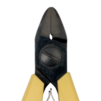 Load image into Gallery viewer, 8161 Lindstrom Flush Precision Cut Diagonal Cutter with Oval Head & ESD Safe Handle 0.3-2 mm