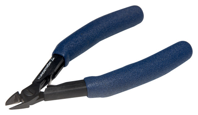 HS8152 Long Ultra-Flush® Precision Cut Diagonal Cutter with Oval Head & ESD Safe Handle 0.1-1.25 mm