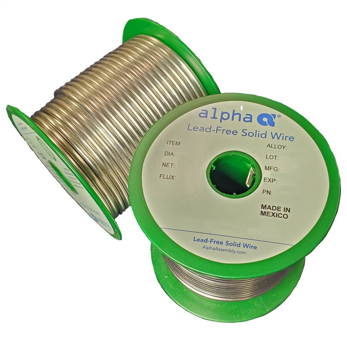 Solid Solder Wire- SACX® PLUS 0307 .125