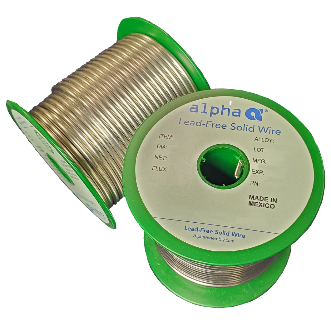 Solid Solder Wire- SACX® PLUS 0807 .125
