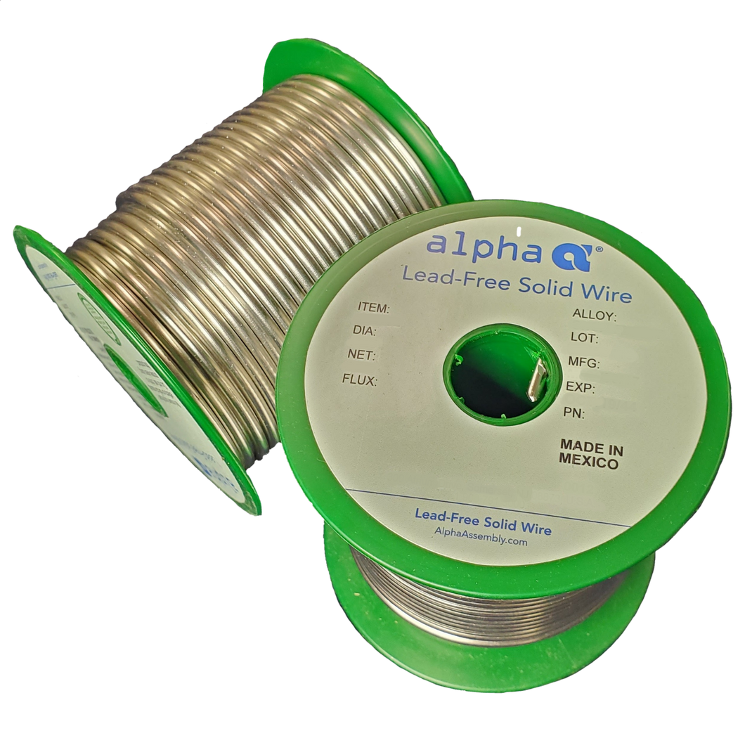 Solid Wire Lead Solid Solder Wire- SACX® PLUS 0807 .125
