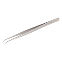 Load image into Gallery viewer, 65A-SA Lindstrom Stainless Steel High Precision Tweezers Style 65A with Bent, Very Fine and Very Sharp Tips
