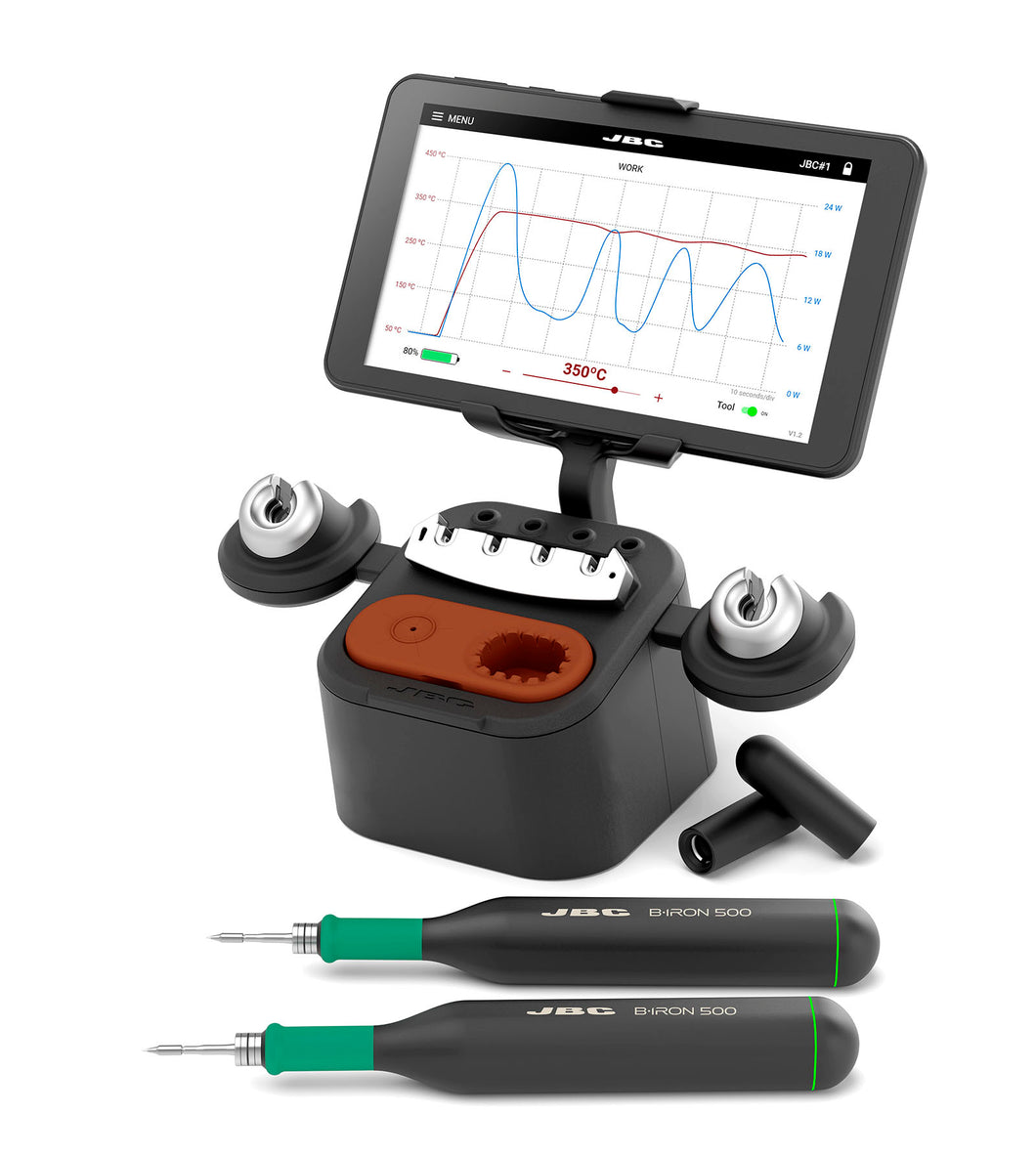 B·IRON DUAL 500 Dual Battery-Powered Soldering Station BISS-5A