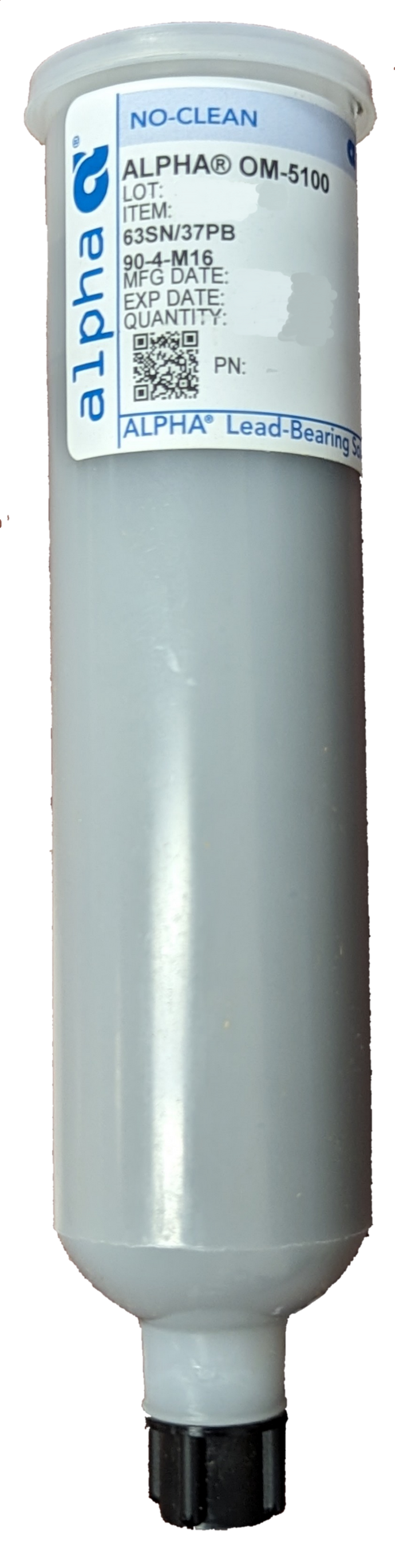 OM-5100 Solder Paste, SAC305, T4, No-Clean (700g Cartridge)