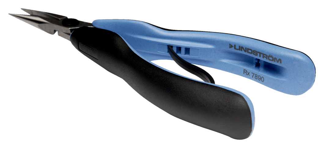 RX7891 Lindstrom ERGO™ Snipe Nose Pliers with 2-Component Handle & Serrated Jaw 158.5 mm