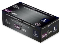 Load image into Gallery viewer, Nitrile Gloves- Black, Powder-Free, Latex-Free, 7 MIL
