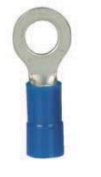 V70RK007011 Loose Ring Terminals, Pre-Insulated, Bag of 100